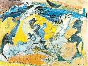Le Petit homme - huile sur toile - 49 x 116 cm - 1970 (coll. part.)